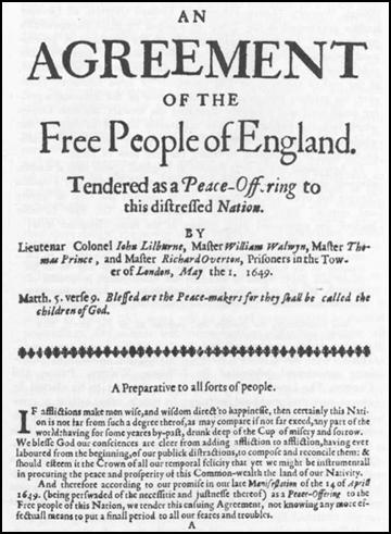 An Agreement of the People (May, 1649)