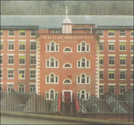 Photograph of Richard Arkwright's Cromford factory (1992)