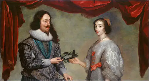 Charles I and Henrietta Maria by Daniel Mytens (c. 1630)