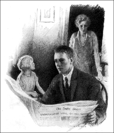 (Source 5) Victor C. Anderson, Mama, its so nice to have Daddy home all the time (12th December, 1930)
