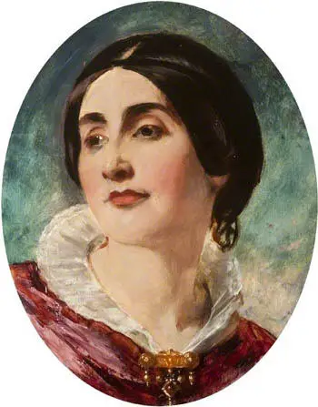 Caroline Norton by William Etty (1836)