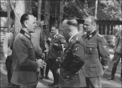 Rudolf Schmundt and Heinrich Himmler at Berchtesgaden (1944)