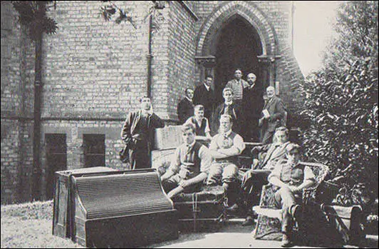 Some of the early arrivals at the Central Labour College (1909)