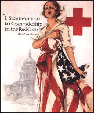 Harrison Fisher, American Red Cross posterpublished during the First World War (1918)
