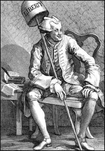 John Wilkes by Hogarth (1763)