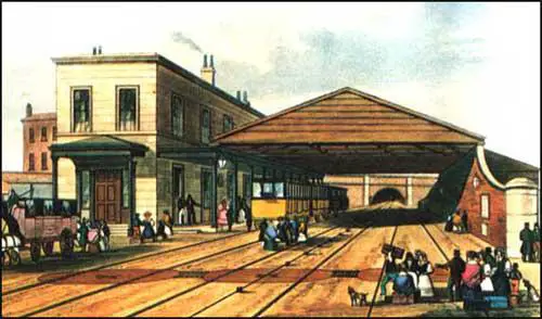 Thomas Bury, Liverpool Crown Street Station (1831)