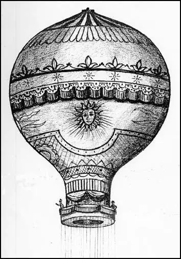 M. Francois Pilatre de Rozier balloon by Robert Tressell