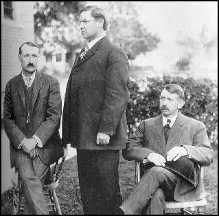 Charles Moyer, Bill Haywood and George Pettibone in 1907