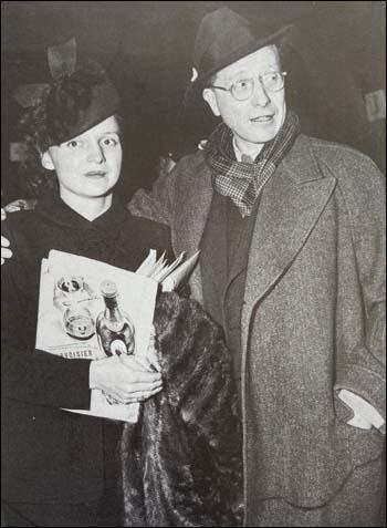 Agnes and Hubert Knickerbocker (December, 1939)