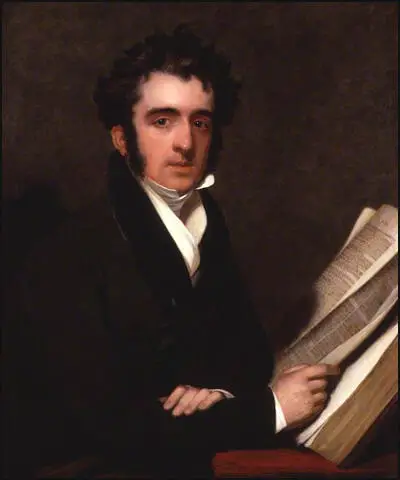 George Grote, by Thomas Stewardson (1824)