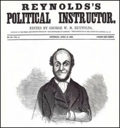 Illustration of William Cuffay included Reynold's Political Instructor (12 April, 1848)