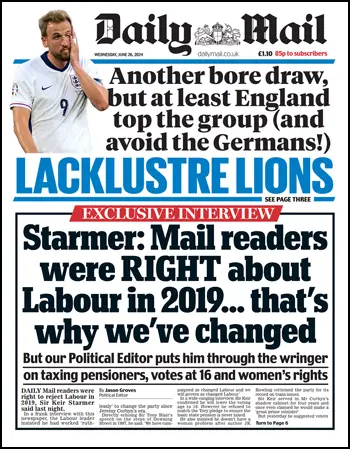 The Daily Mail (26th June 2024)