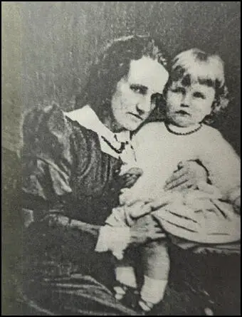 Rhoda Garrett with her half-sister Elsie (c. 1875)