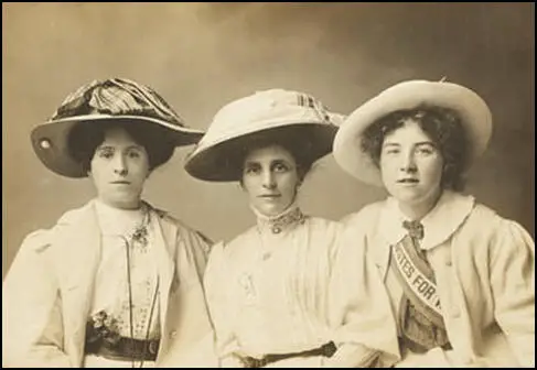 Mary Leigh, Jennie Baines and Mabel Capper