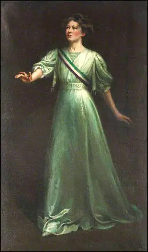 Ethel Wright, Dame Christabel Pankhurst (1909)