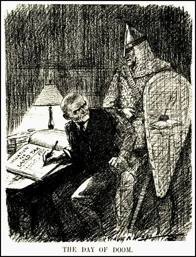 William the Conqueror: "I see you're bringing out a new edition of my Domesday Book." Philip Snowden: "Yes, and it is not such a soft job as yours. You were not troubled with by-elections. Leonard Raven-Hill, The Day of Doom (17th June, 1931)