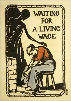 Catherine Courtauld, Waiting for the Living Wage (c. 1913)