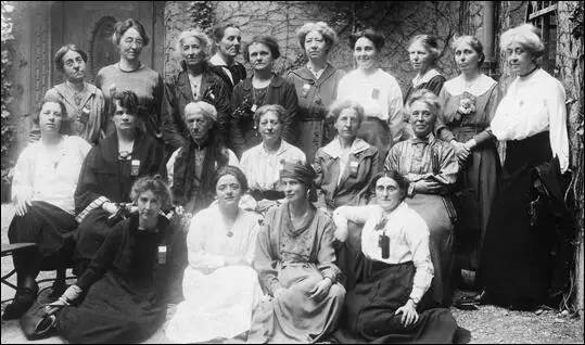 The British delegation of the Women's International League at Zurich (1919)