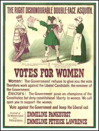 WSPU poster (c. 1912)
