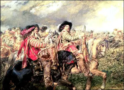 Battle of Naseby by John Gilbert (1860)