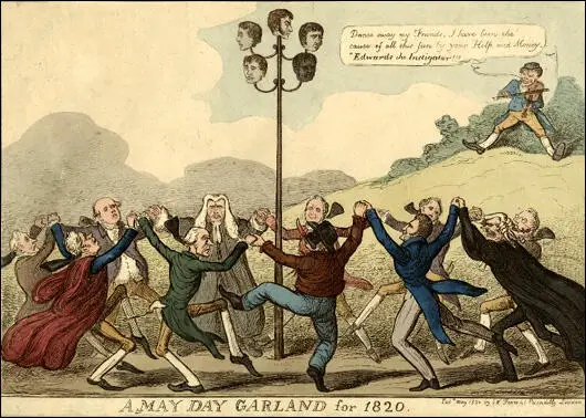 George Cruikshank, Cato Street Conspiracy (1820)