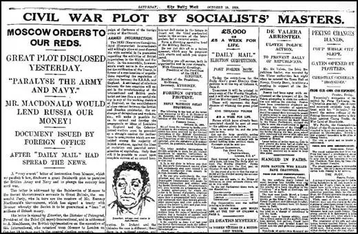 The Daily Mail (25th October, 1924)