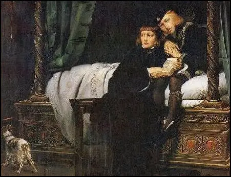 Edward V and the Duke of York in the Tower of London by Paul Delaroche (1831)