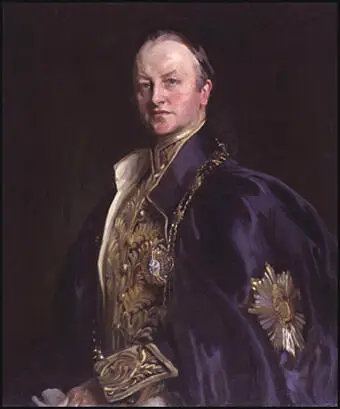 Lord George Curzon by John Singer Sargent (1914)