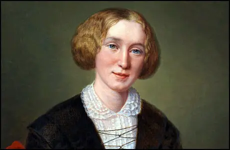 George Eliot (Mary Ann Evans) by Francois D'Albert Durade (1850)