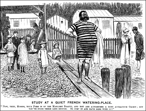 George du Maurier, Punch Magazine (1st September, 1877)