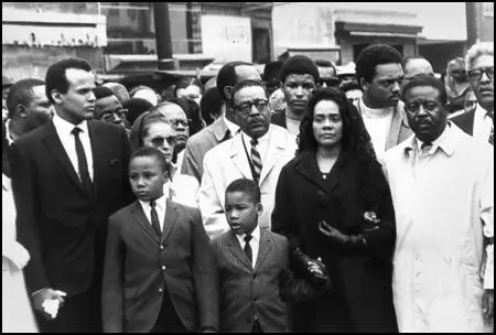 The funeral of Martin Luther King (9th April, 1968)