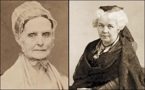 Lucretia Mott and Elizabeth Cady Stanton