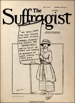 Nina Allender, The Wise Women of the West Come Bearing Gifts (The Suffragist, 18th December, 1915)