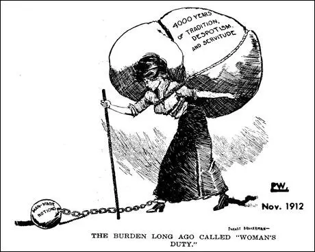 Lou Rogers, The burden long ago called "Woman's Duty" (November, 1912)