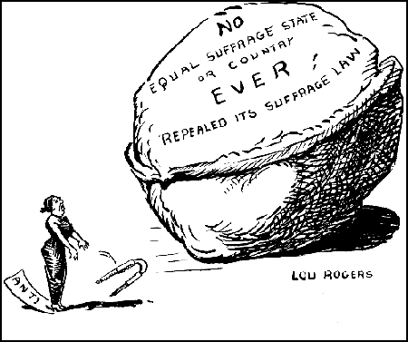 Lou Rogers, A nut she doesn't try to crack (c. 1912)