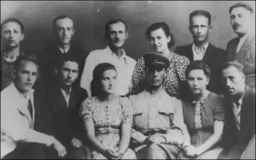 Some people involved in the Sobibor uprising.