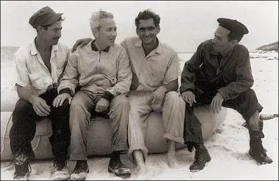 Robert Kennedy with Harry Ruiz-Williams