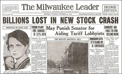 The Milwaukee Leader (26th October, 1929)