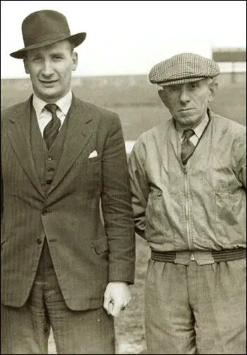 West Ham manager Ted Fenton and trainer Billy Moore (c. 1954)