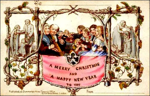 First Christmas Card (1843)