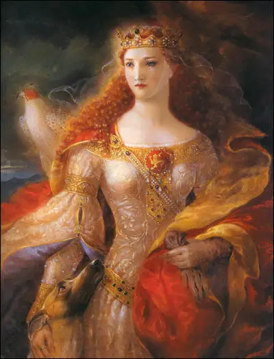 Eleanor of Aquitaine by Kinuko Craft