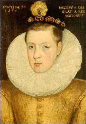 Portrait of James in 1586