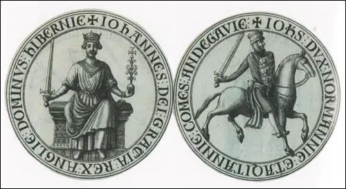 The Seal of King John, from Magna Carta (1215)