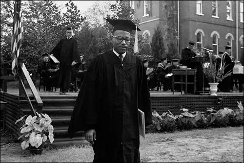 James Meredith graduating in 1964