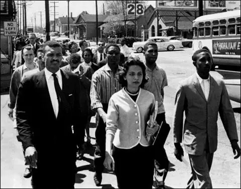 Diane Nash on the Selma to Montgomery demonstration (7th March, 1965)