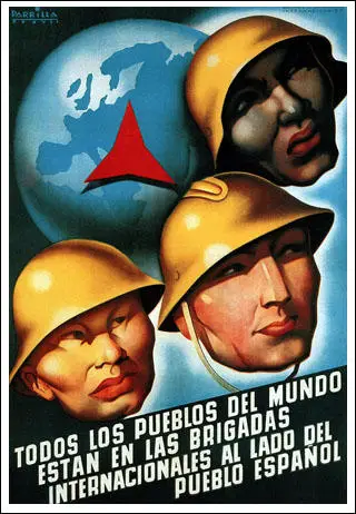 All peoples of the world are in the International Brigades (1937)