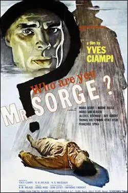 Poster for Who Are You, Mr. Sorge? (1961)