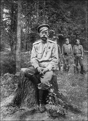 Tsar Nicholas II in March, 1917