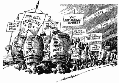 (Source 3) Anti-Saloon League cartoon (1919)