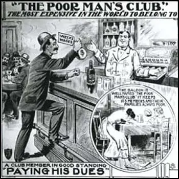 (Source 1) Anti-Saloon League poster (1919)